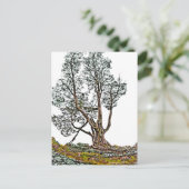 Eenvoudig Cypress Briefkaart (Staand voorkant)