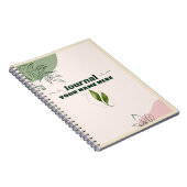 EENVOUDIG DAGBOEK MET JOUW NAMEN NOTITIEBOEK (Rechterzijde)