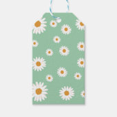 Eenvoudig Daisy Gift Label Cadeaulabel (Voorkant)