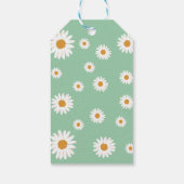 Eenvoudig Daisy Gift Label Cadeaulabel (Achterkant)