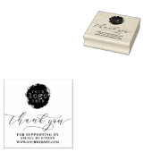 Eenvoudig dank u Script Business Branding Logo Rubberstempel (Gestempeld)