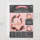 Eenvoudig de aankondiging van de geboorte van Eleg (Voorkant)