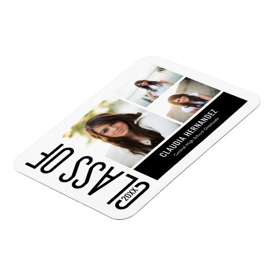 Eenvoudig de Aankondiging van het Afstuderen van d Magneet (Linkerzijde)