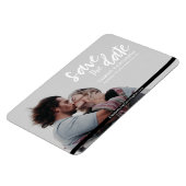 Eenvoudig de datum waarop de bruiloft van de Foto Magneet (Linkerzijde)