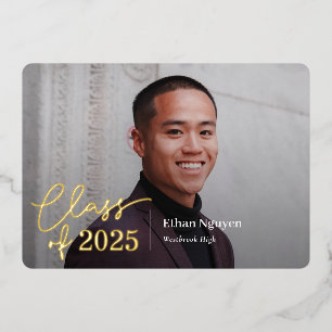 Eenvoudig de Folie van de Uitnodiging van het Afst