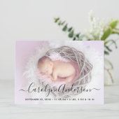 Eenvoudig de Lila kondiging van de geboorte van Ch Aankondiging (Staand voorkant)