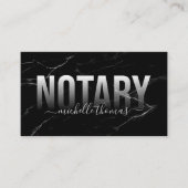 Eenvoudig de Notaristekenende Agent van de Lening Visitekaartje (Voorkant)