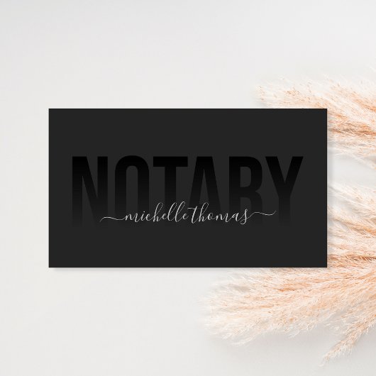 Eenvoudig de Notaristekenende Agent van de Lening Visitekaartje