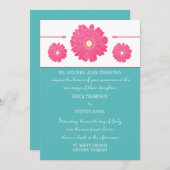 Eenvoudig de uitnodiging voor het huwelijk van Ele (Voorkant / Achterkant)