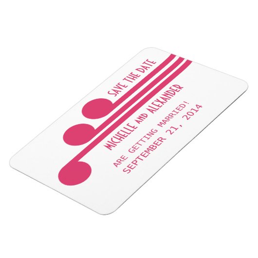 Eenvoudig Deco Chic sparen de Magneet van de Datum (Linkerzijde)