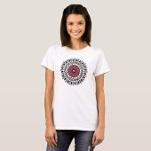 Eenvoudig decoratief Ornament T-shirt (Voorkant volledig)