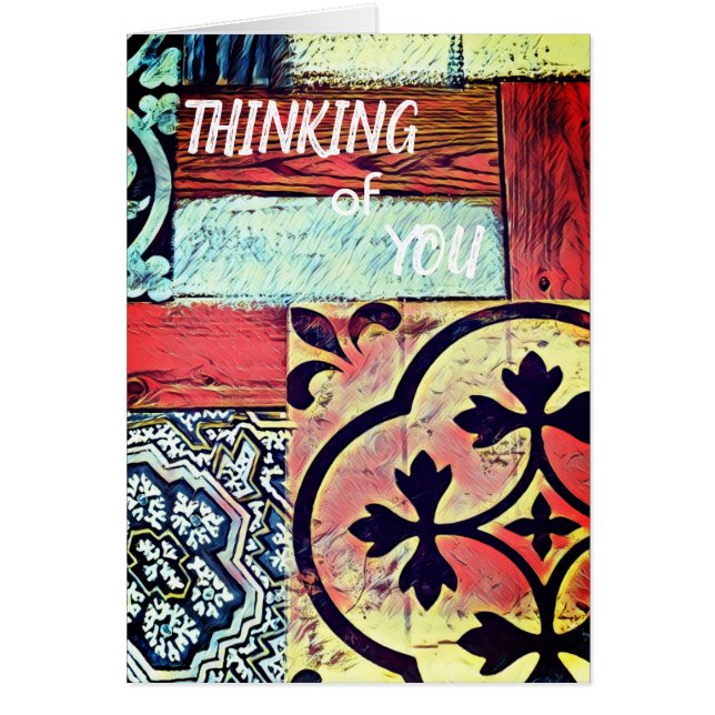 Eenvoudig denken van je groet (Voorkant)