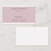 Eenvoudig design, modern, eenvoudig design, profes visitekaartje (Voorkant / Achterkant)