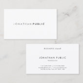 Eenvoudig design, modern, professioneel design visitekaartje (Voorkant / Achterkant)