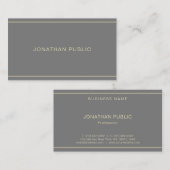 Eenvoudig design, professionele Sjabloon, modern Visitekaartje (Voorkant / Achterkant)