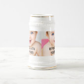 Eenvoudig design, uniek in een soort gepersonalise bierpul (Center)