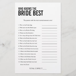 Eenvoudig die het spel van het Bride Vrijgezellenf