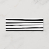 Eenvoudig Display douchekaartinzetstuk Mini Visitekaartje (Achterkant)