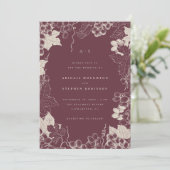 Eenvoudig door de hand getekend Vineyard Burgundy  Kaart (Staand voorkant)