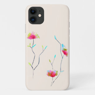 Eenvoudig, door Japans geïnspireerd, roze abstract Case-Mate iPhone Case
