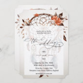 Eenvoudig droomvanger ontwerp op witte achtergrond kaart (Voorkant / Achterkant)