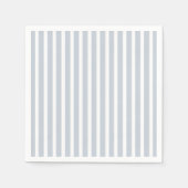 Eenvoudig dubbelzijdig decor in strepen en kooi servet (Voorkant)