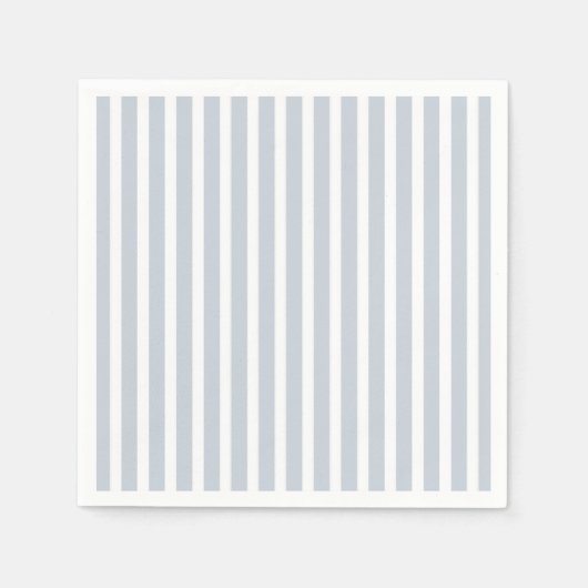 Eenvoudig dubbelzijdig decor in strepen en kooi servet (Voorkant)