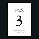 Eenvoudig dubbelzijdig weddenschap aan de grens kaart<br><div class="desc">Eenvoudige,  gebolde rand dubbelzijdige tabelnummers die tafelkaarten met elkaar verbinden. 
 
 Hier zijn overeenkomende producten: 
 RSVP-kaart</div>