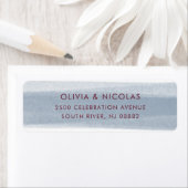 Eenvoudig Dusty Blue en Bourgondië | Bruiloft Etiket (Insitu)