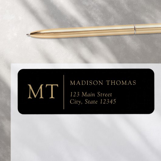 Eenvoudig e-mailadres etiket