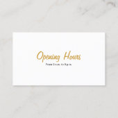 Eenvoudig e-mailadres voor foto's visitekaartje (Achterkant)