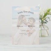 Eenvoudig eBay Foto Weddenschap opslaan Datum Kaart (Staand voorkant)