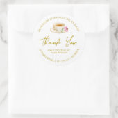 Eenvoudig Echinacea-thee Label om te Bedanken (Tas)