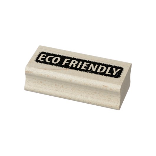 Eenvoudig eco-vriendelijk rubberstempel (Stempel)