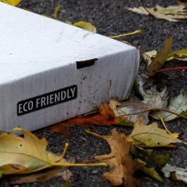 Eenvoudig eco-vriendelijk rubberstempel