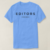 Eenvoudig EDITORS-ontwerp Klassieke TShirt (Design voorkant)