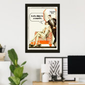 Eenvoudig een Fabulous  Art Deco Party uit de jare Poster (Thuiskantoor)