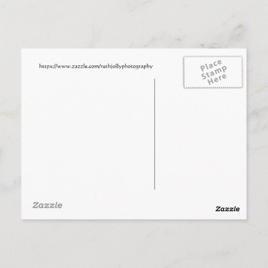 Eenvoudig een papieren vliegende vlinder briefkaart (Achterkant)