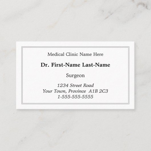 Eenvoudig, eenvoudig en eenvoudig Visitekaartje (Voorkant)