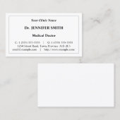 Eenvoudig, eenvoudig en eenvoudig Visitekaartje (Voorkant / Achterkant)