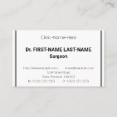 Eenvoudig, eenvoudig en minimaal Visitekaartje (Voorkant)