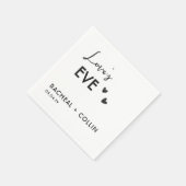 Eenvoudig, eenvoudig, modern, minimalistisch dieet servet (Hoek)