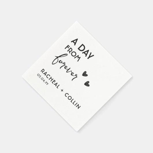 Eenvoudig, eenvoudig, modern, minimalistisch dieet servet (Hoek)