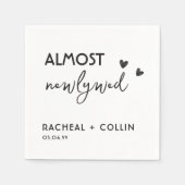 Eenvoudig, eenvoudig, modern, minimalistisch dieet servet (Voorkant)