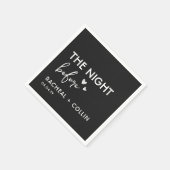 Eenvoudig, eenvoudig, modern, minimalistisch dieet servet (Hoek)