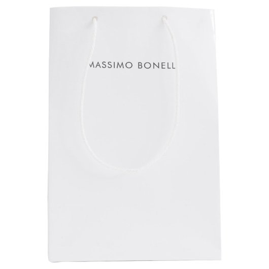 Eenvoudig Eerlijk Modern Elegant Medium Cadeauzakje (Voorkant)