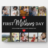 Eenvoudig eerste Moederdag Afbeelding Fotoplaat (Voorkant)