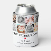 Eenvoudig eerste Vaderdag Afbeelding | Papa Blikjeskoeler (Blikje Voorkant)