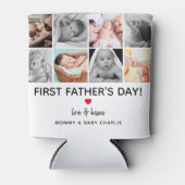 Eenvoudig eerste Vaderdag Afbeelding | Papa Blikjeskoeler (Voorkant)