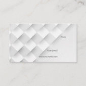 Eenvoudig effectief visitekaartje (Achterkant)